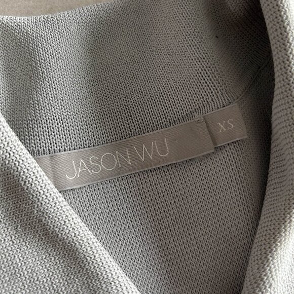 Jason Wu Thuya Knit Polo Dress With Flounce Hem ASO Spencer Hastings - Picture 8 of 12